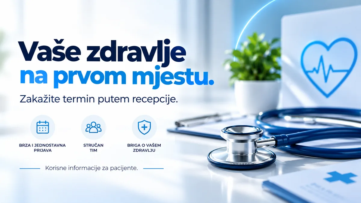 Opći informativni vizual za čekaonicu